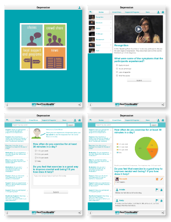 Depression app Asia screenshots